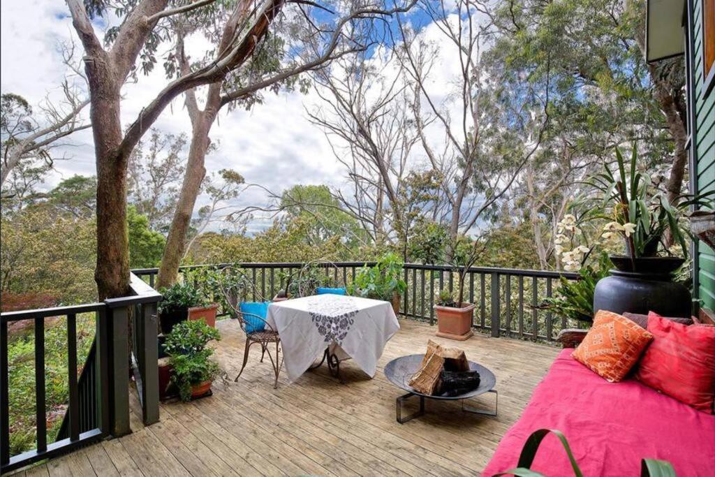 The Black Cockatoo - Secret Garden Treetops Home Katoomba Exteriér fotografie